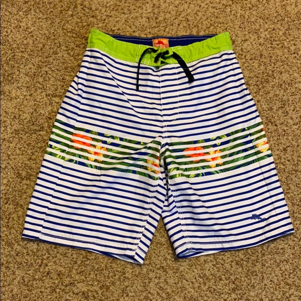 Tommy Bahama lined swim trunks